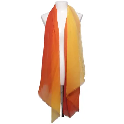 Châle (Jaune, Orange, Rouge) de Milanowek Soie