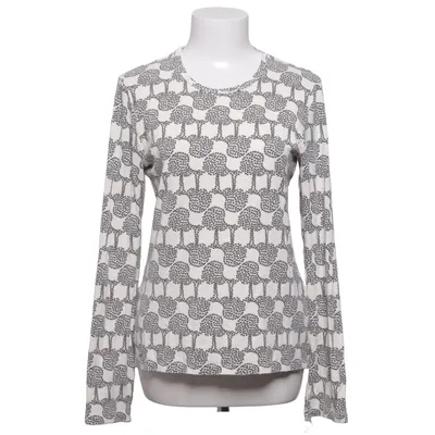 Lange mouwen shirt (Wit, Zwart, Meerkleurig) van Nanso Elastaan, Lyocell, Modal
