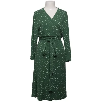 Robe portefeuille (Vert, Blanc) de Miss Clarity Élasthane, Viscose