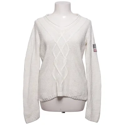 Sweater (White) from Bondelid Acrylic, Cotton