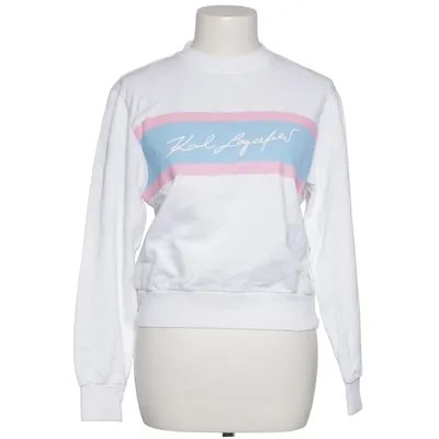 Sweatshirt (Hvid, Blå, Pink) fra Karl Lagerfeld Bomuld