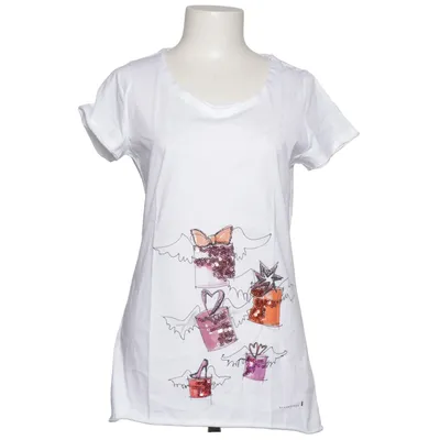 T-shirt (Wit) van Schumacher Katoen