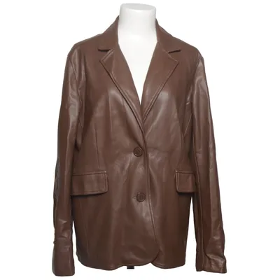 Blazer (Brun) fra Urban Outfitters Polyester, Polyurethan