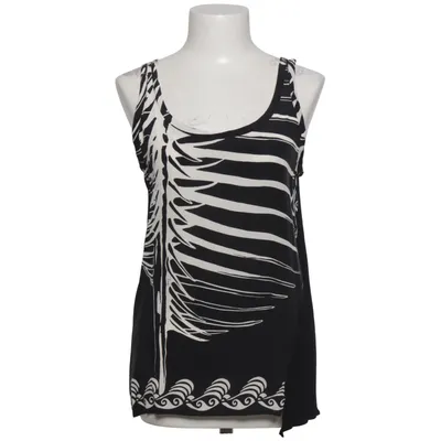 Tanktop  (Sort, Hvid) fra Emilio Pucci Silke, Viscose