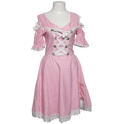 Dirndl (Pink, Hvid) fra Skandal