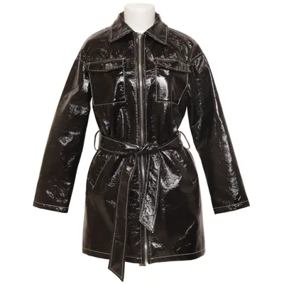 Jacket (Black) from Glamorous Polyester, Polyurethane