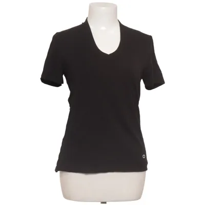 T-shirt (Black) from Lisa Tossa Cotton, Elastane, Modal