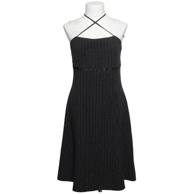 Kjole (Sort, Hvid) fra Xanaka Elastan, Polyester, Viscose