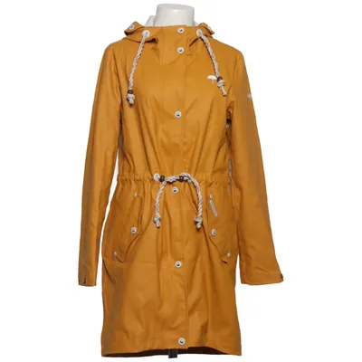 Raincoat (Yellow) from Schmuddelwedda Cotton, Polyester, Polyurethane