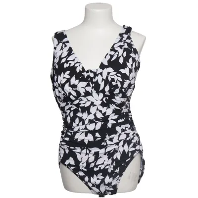 Badpak (Zwart, Wit) van Lands' End Elastaan, Nylon