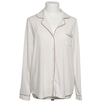 Pyjamahemd (Weiß) von Primark Elasthan, Polyester, Viskose