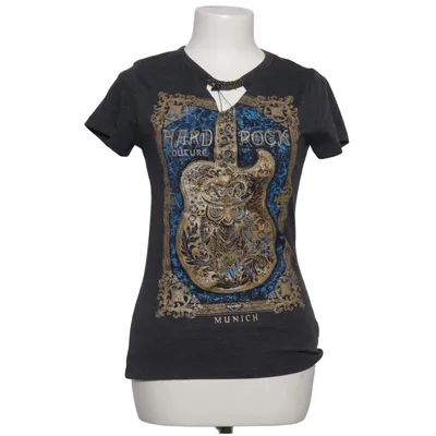 T-shirt (Gris, Bleu, Or) de Hard Rock Couture Coton, Polyester