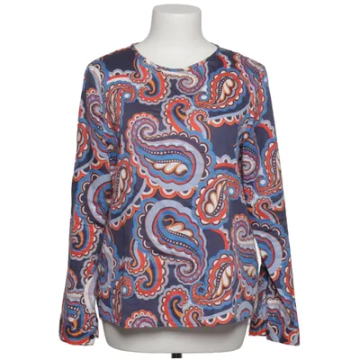 Blouse (Blue, Red, Multicolored) from Eterna Cotton