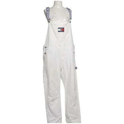 Hängselbyxor (Vit) från Tommy Hilfiger Jeans Bomull