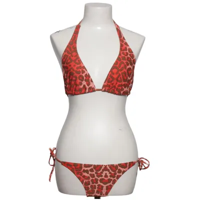Bikini (Rot, Braun) von Plusminus Elasthan, Polyamid, Polyester