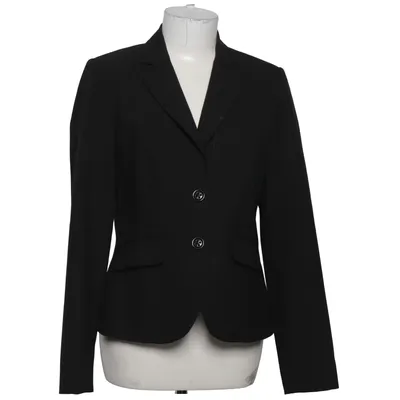 Blazer (Zwart) van Oui Moments Elastaan, Polyester, Viscose