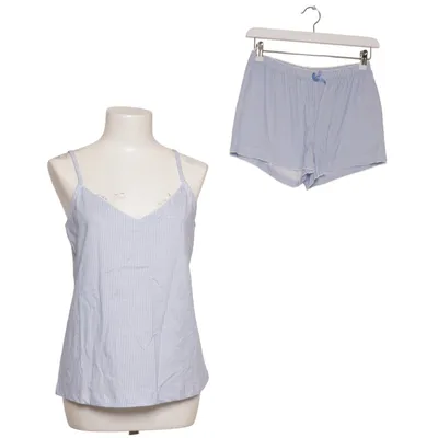 Pyjamasz (Blå, Hvid) fra Vivance Dreams Bomuld