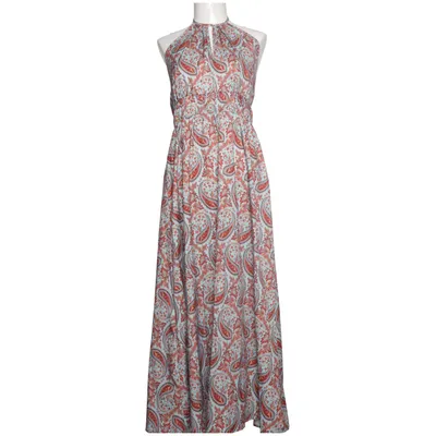 Robe longue (Bleu, Rouge, Multicolore) Coton, Polyester