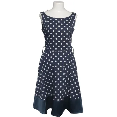 Jurk (Blauw, Wit) van Rinascimento Katoen, Elastaan, Polyester