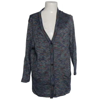 Cardigan (Blå, Flerfarvet) fra Atelier Creation Akryl, Merinould, Viscose