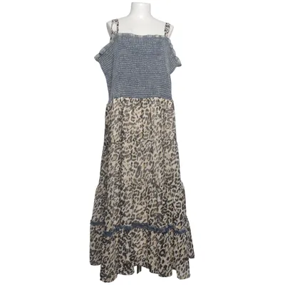 Dress (Blue, Brown, Black) from Tredy Lyocell, Polyester, Viscose