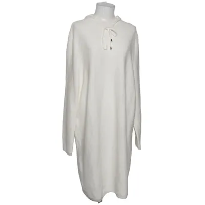 Hoodiekjole (Hvid) fra Gina Benotti Polyester, Viscose