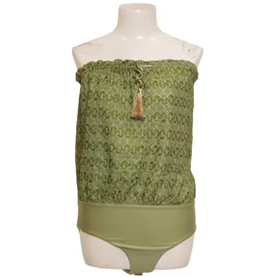 Badpak (Groen) van Hanne Bloch Elastaan, Metallvezel, Polyamide
