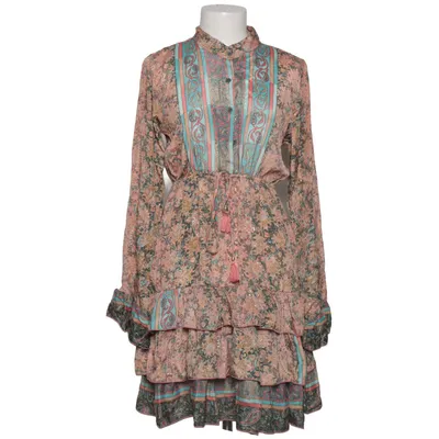 Jurk (Roze, Meerkleurig) van Boho Style Zijde, Viscose