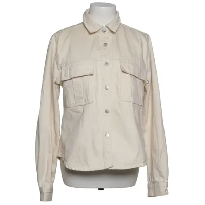 Spijkerjas (Wit) van Costes Denim Katoen