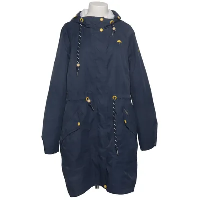 Raincoat (Blue) from Schmuddelwedda Cotton, Polyester, Polyurethane