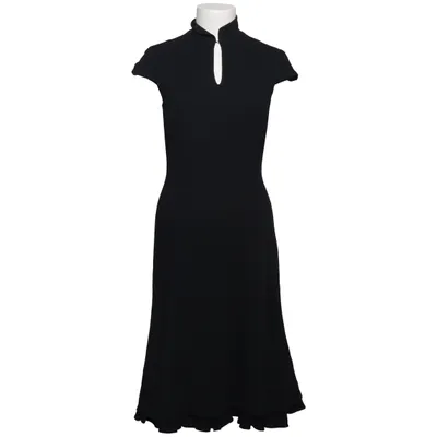 Kleid (Schwarz) von René Lezard Acetat, Polyester