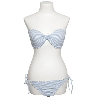Bikini (Blå, Hvid) fra H&M Elastan, Polyamid, Polyester