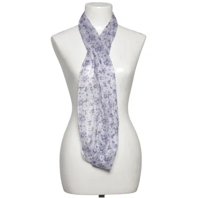 écharpe circulaire (Blanc, Bleu, Rose) de JES Collection Polyester