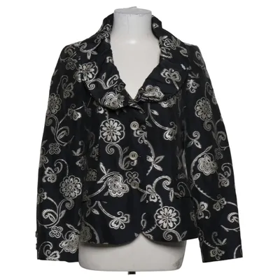 Kavaj (Svart, Flerfärgad) från Basler Polyester, Viskos