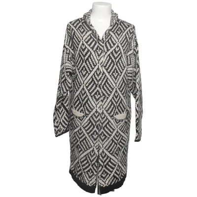 Cardigan (Zwart, Wit) van Uno Piu Uno Acryl, Mohair, Polyamide, Wol