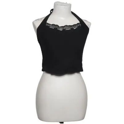 Halter neck top (Black) from Rouje Cotton, Linen, Viscose