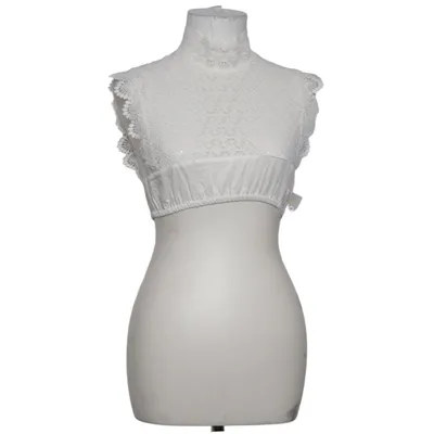 Crop top (Wit) van Krüger Madl Katoen