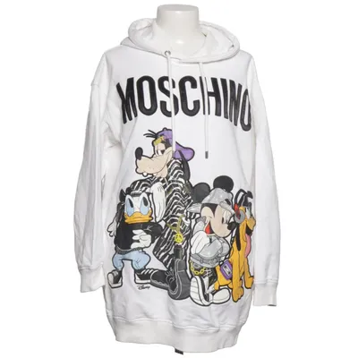 Huvtröja (Vit) från H&M x Moschino Bomull