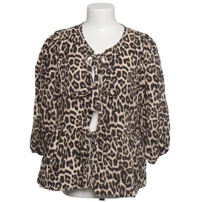 Bluse (ONLCLARA PUFF BOW AOP TOP WVN 15243500) fra ONLY Bomuld