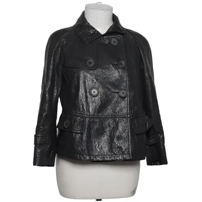 Jacket (Gray) from Strenesse Blue Acetate, Cotton, Polyamide, Polyester, Polyurethane