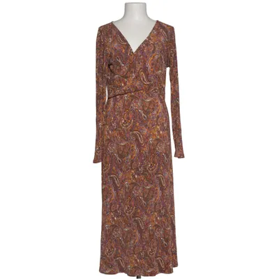 Långklänning (Brun, Flerfärgad) från Mango Polyester