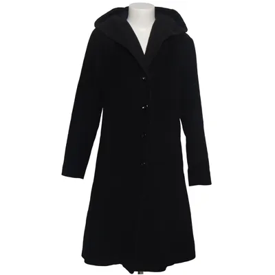 Manteau (Noir) de Milo Polyamide, Laine