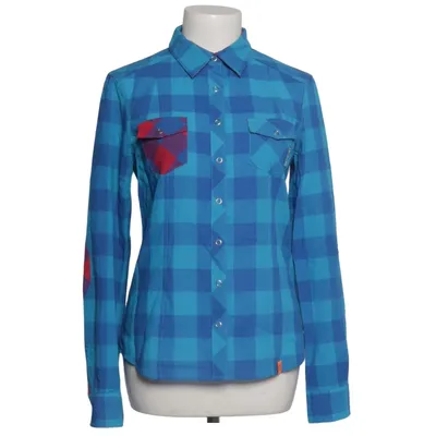 Flannel shirt (Blue, Red, Multicolored) from Ortovox Polyester, Tencel, Wool