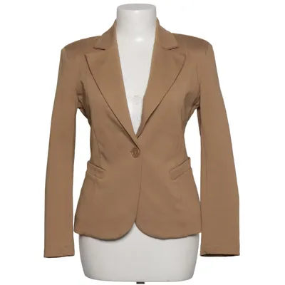 Blazer (Beige) from Maryley Elastane, Polyamide, Viscose