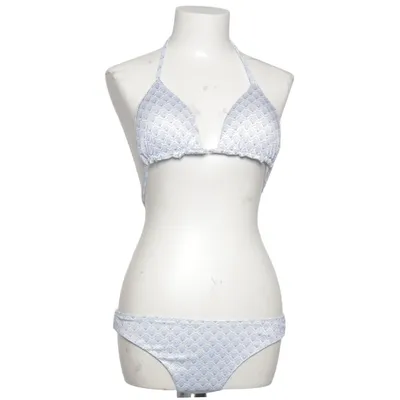 Bikini (Blue, White) from Meet Me There Elastane, Polyester