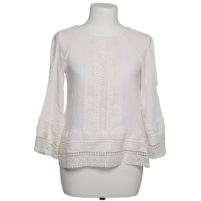 Blouse (White) from Divided by H&M Polyester, Viscose