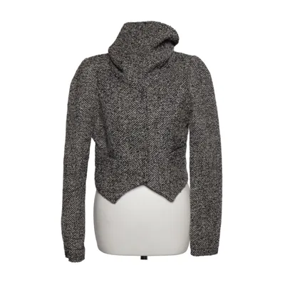 Jacket (Gray, White) from Nümph Polyester, Wool