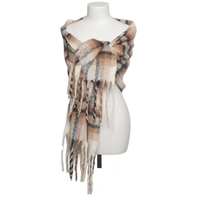 Halstørklæde (Beige, Sort, Hvid) fra Fire & Glory Genanvendt polyester