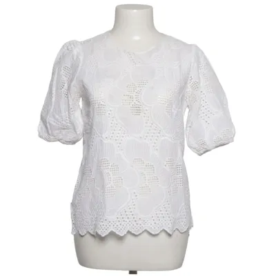 Top (Juni Ss Blouse) fra Samsøe & Samsøe Bomuld