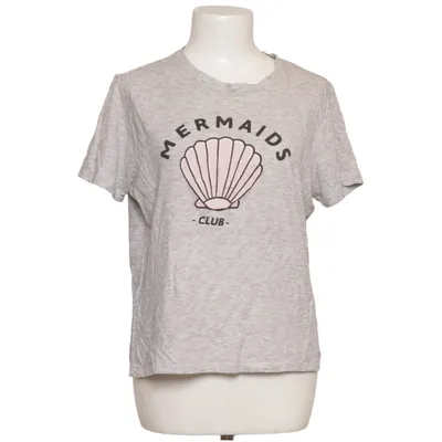 T-shirt (Grau, Pink) von Undiz Baumwolle, Viskose